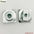 Zinc Plated Combo Nut Washer 1/4" Combo Channel Nut Square Washer