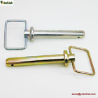 5/8" Forged Hitch Pin with linch pin Zinc Yelow Trailer Hitch Pins