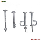 5/8" Tower Pole Step with Nut Galvanized for Transmission Tower