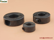 Single split shaft collar 5/8 inch one piece Clamp Shaft Collars with Black Oxide finish