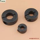Single split shaft collar 1 inch one piece Clamp Shaft Collars with Black Oxide finish