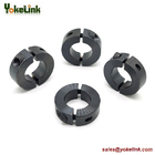 Double split shaft collar 7/8 inch two piece Clamp Shaft Collars with Black Oxide finish