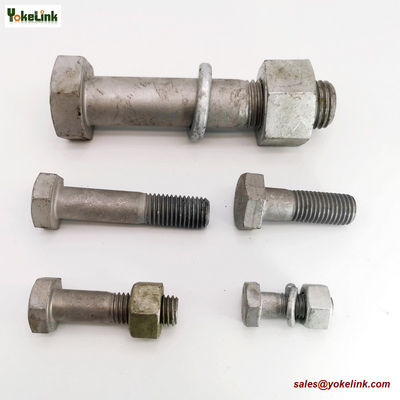 M24 EN14399 DIN6914 ISO7412 DIN7990 High strength Structural Bolts Class 10.9