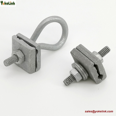 Galvanized D Cable Lashing Wire Clamp 1/4" to 7/16" Strand Cable Lashing Clamp