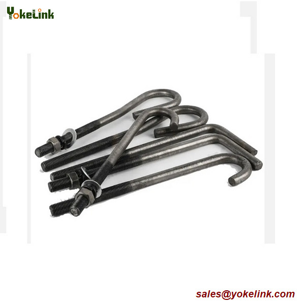 L/J Type ASTM F1554 Grade 36 55 105 Bent Anchor Bolt For Mechanical Applications