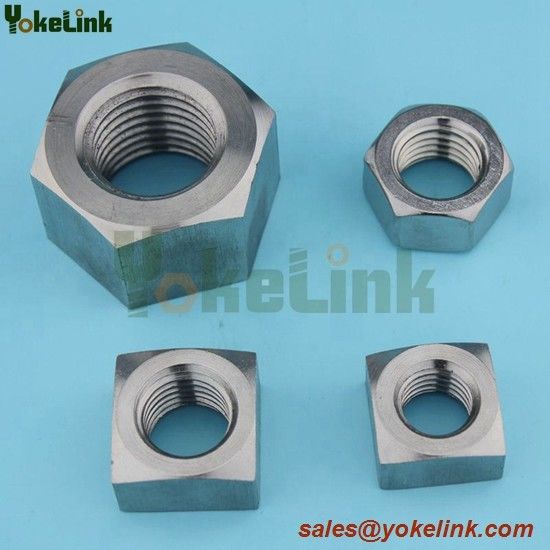 OEM 304 stainless steel ASTM A563 Fastener hex nut 2 3/4'' For pole line accessories