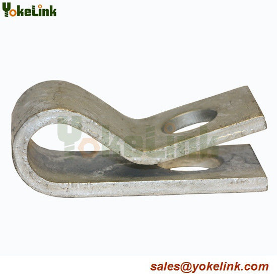 Hot dipped galvanized steel Spring Clip Washer used with 3/4" bolt