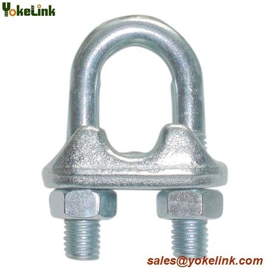 Hot dipped galvanized Guy Clip 3/8 wire rope clip for line fitting