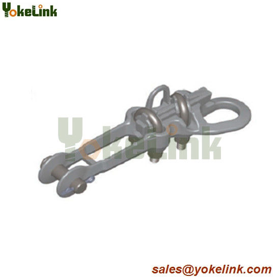 High quality Double bolted Aluminum Straight line strain clamp with good price