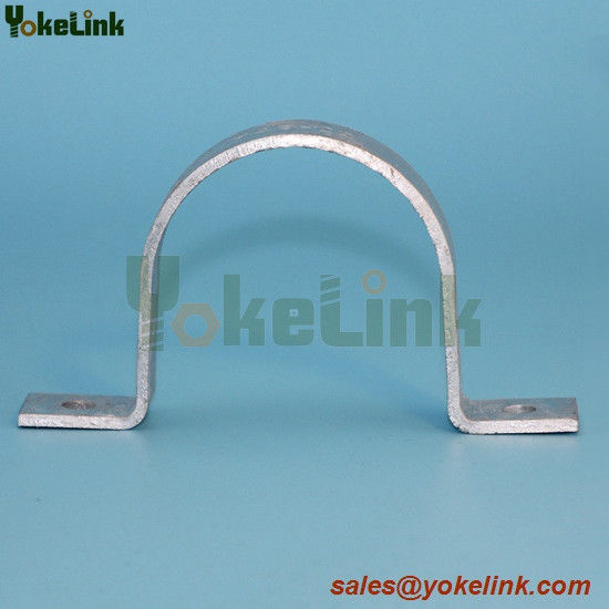 1 " Hot dip galvanized Pipe cable guard strap for utility pole