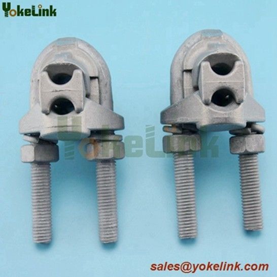 1/2'' U bolt Parallel groove clamp aluminum for conductor hardware