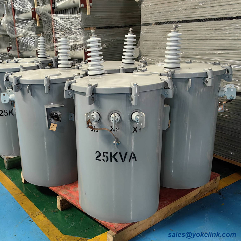 7200/12470Y 120/240 Single Phase Pole Mounted  Power Transformer for Electronic