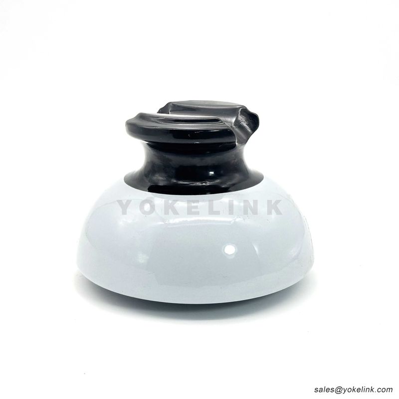 55-7 Electrical Porcelain Ceramic Pin Type Insulators For Poleline Hardware