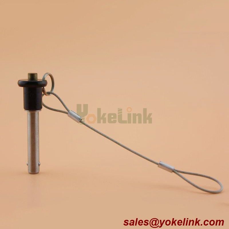 High strength Aluminum handle button handle ball lock pin for audio mini line array