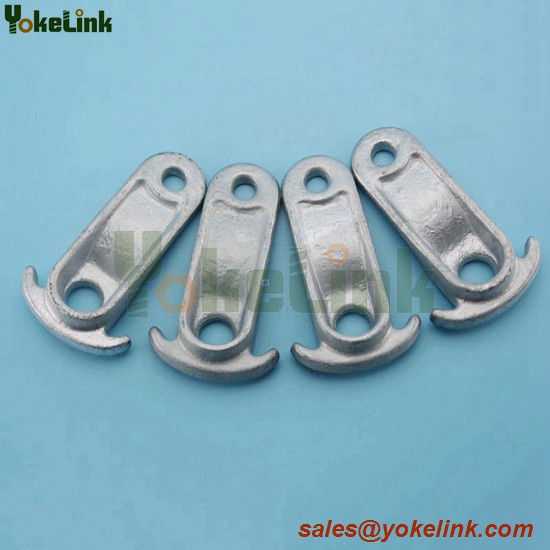 Forged Steel Hot Dip Galvanized deadend fitting Attachment Guy Hook