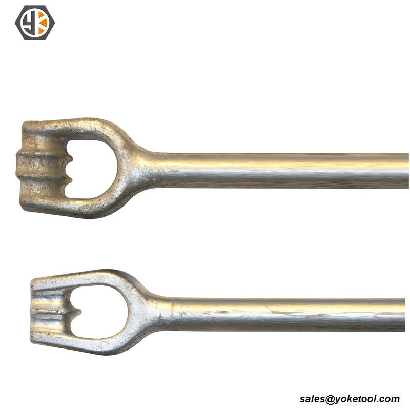 Forged Triple Eye Anchor Rod | IEEE C135.2 & CSA C83 | Utility Hardware