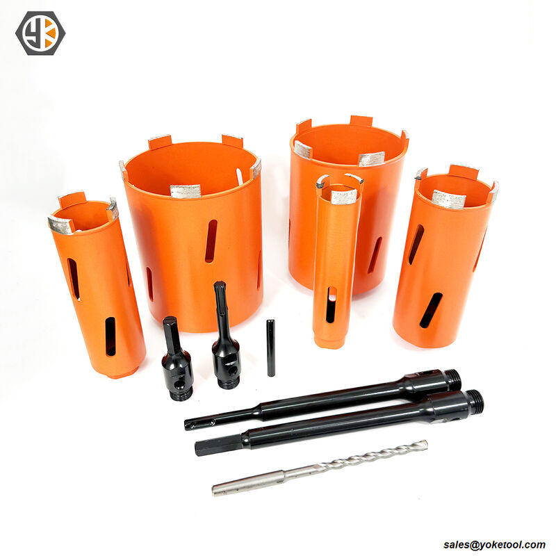 Wet Diamond Core Drill Bit 24mm x 350 x 1/2in BSP (M)