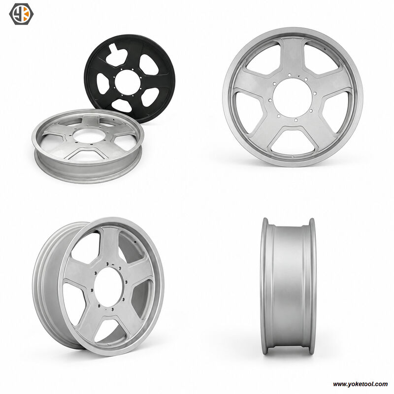Low Pressure Die Casting Aluminum Wheels | High Strength Low Porosity | T6 Heat Treatment