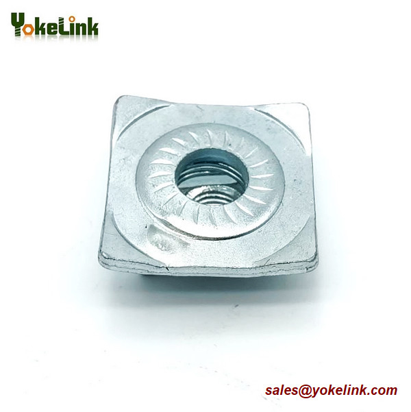 Zinc Plated Combo Nut Washer M10 Combo Channel Nut Square Washer