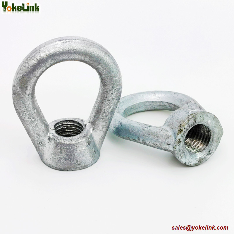 Drop Forged 3/4"-10 Oval Eye Nut for Powerline Fitting