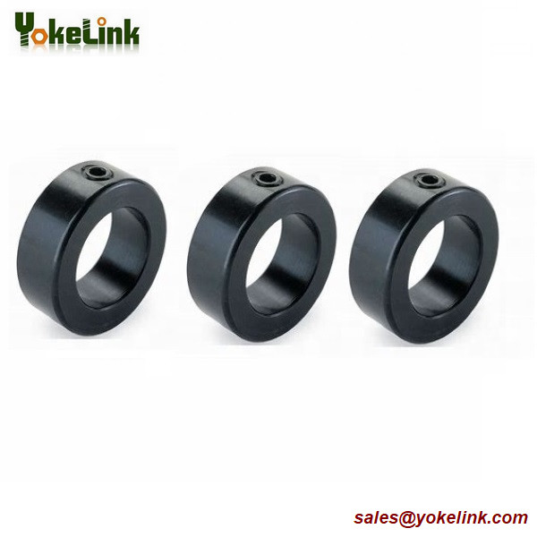 Black Oxided 3/4 inch set screw Shaft Collars