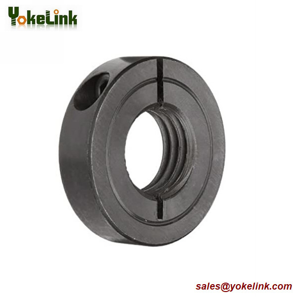 Single split shaft collar 2 inch one piece Clamp Shaft Collars with Black Oxide finish
