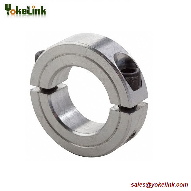 Double split shaft collar 25 mm two piece Clamp Shaft Collars with Zinc Plating
