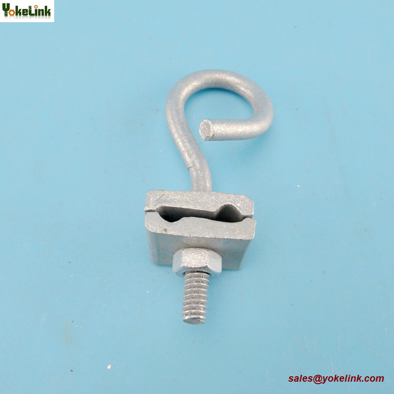 Galvanized D Cable Lashing Wire Clamp 1/4" to 7/16" Strand Cable Lashing Clamp