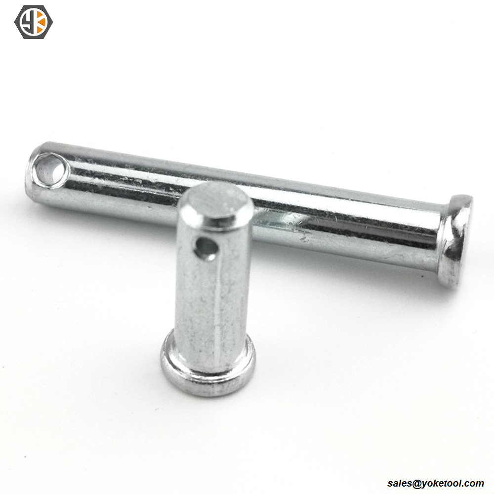 Zinc Plating Carbon Steel 1/2 Universal Clevis Pin Adjustable Cylinder Pin