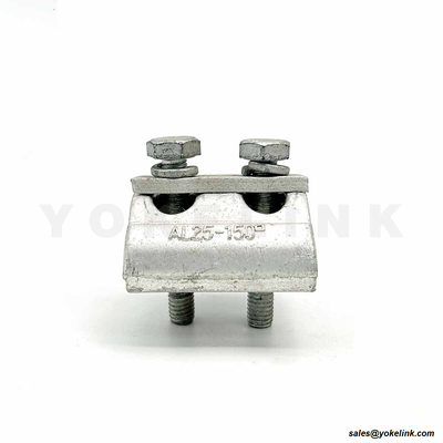 LC52AX Parallel Groove Aluminum Clamp Single Center 3/8 Bolt