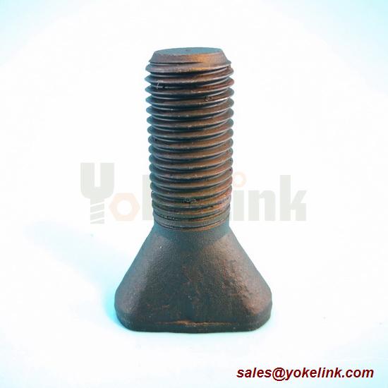 High Strength black oxide oval head mill liner bolt for mining industry