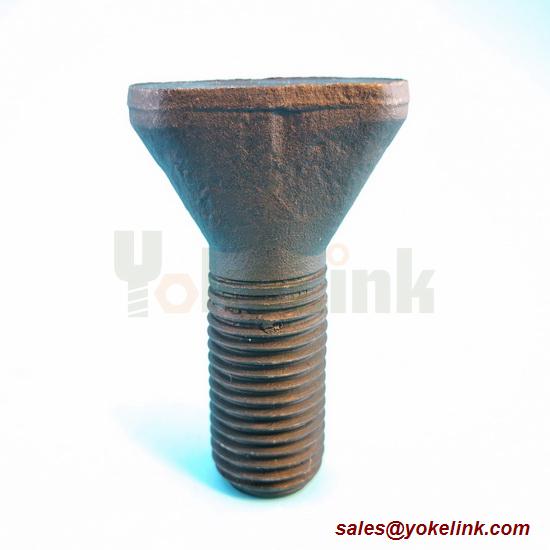 High Strength black oxide oval head mill liner bolt for mining industry